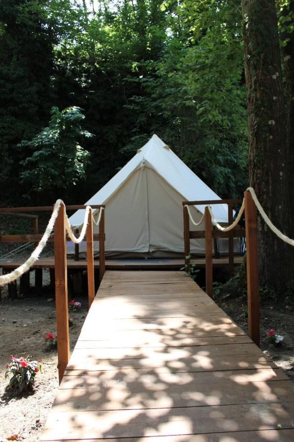 River Tribe Glamping Laino Borgo المظهر الخارجي الصورة